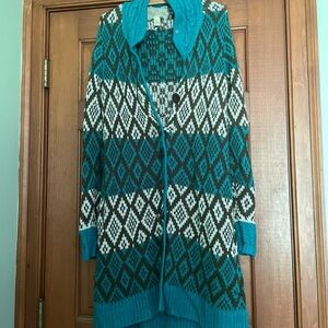 Beautiful Anthropologie Vintage Vibe Duster